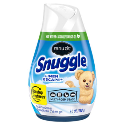 Renuzit Snuggle Linen Escape Gel Air Freshener, 7.0 oz