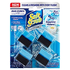 Soft Scrub Duo-Cubes In-Tank Automatic, Toilet Cleaner, 7.04 Ounce