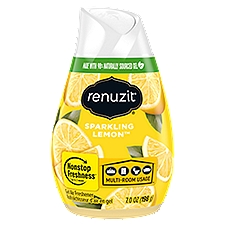 Renuzit Sparkling Lemon Gel Air Freshener, 7.0 oz