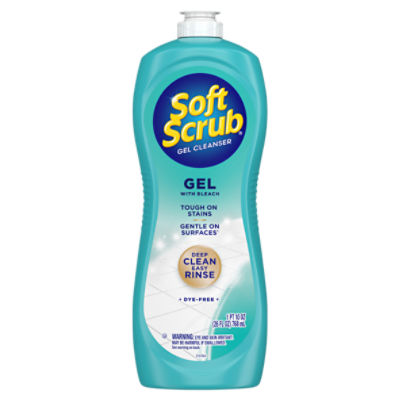 Soft Scrub Gel Cleanser with Bleach, 26 fl oz