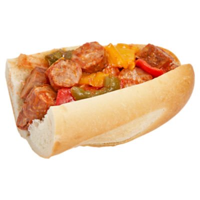 Sausage, Peppers & Onions Sub - Sold Hot