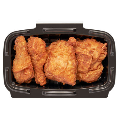 4pc Dark Fried Chicken - Sold Hot