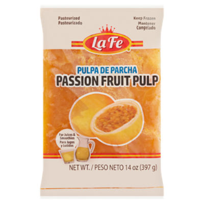 La Fe Passion Fruit Pulp, 14 oz