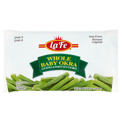 La Fe Whole Baby Okra, 16 oz