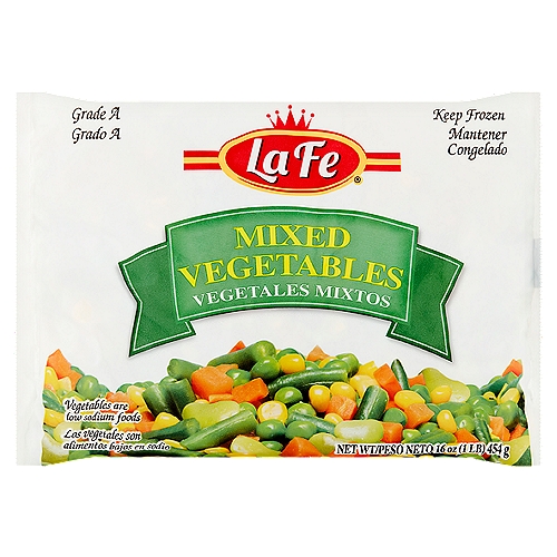 La Fe Mixed Vegetables, 16 oz