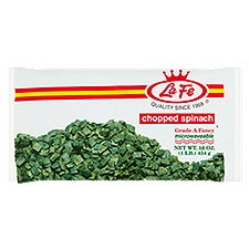 La Fe Chopped, Spinach, 16 Ounce