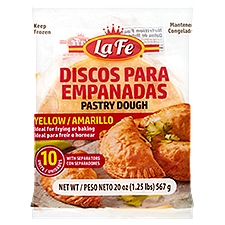 La Fe Yellow Pastry Dough, 10 count, 20 oz, 20 Ounce