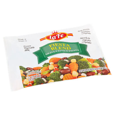 La Fe Fiesta Blend Frozen Vegetable Mix, 16 oz