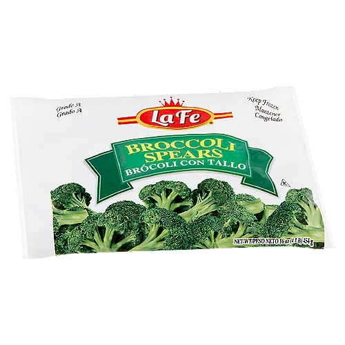 La Fe Broccoli Spears, 16 oz