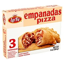 La Fe Pizza Empanadas, 3 count, 9 oz