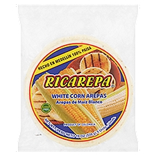 Ricarepa White Corn Arepas, 5 count, 19 oz