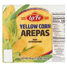 La Fe Yellow Corn, Arepas, 19 Ounce