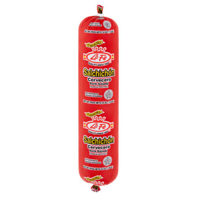 La Fe Premium Salchichón Cevecero Pork Salami, 24 oz