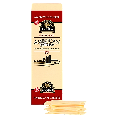 Crafted from a hand-selected blend of rich, savory Cheddars, this all-American cheese has a smooth, creamy texture and pleasantly mild taste. Boar's Head® American Cheese is an amazingly meltable, flavorful classic.