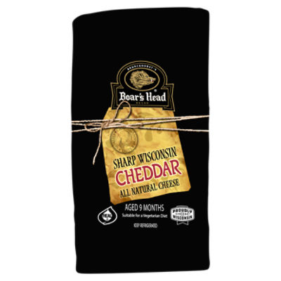 Boar's Head Sharp Wisconsin Cheddar All Natural Cheese