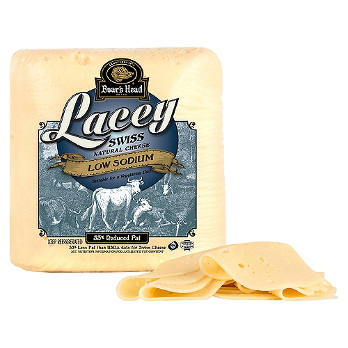 Boar's Head Lacey Swiss Cheese