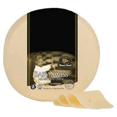 Boar's Head Baby Swiss All Natural Cheese