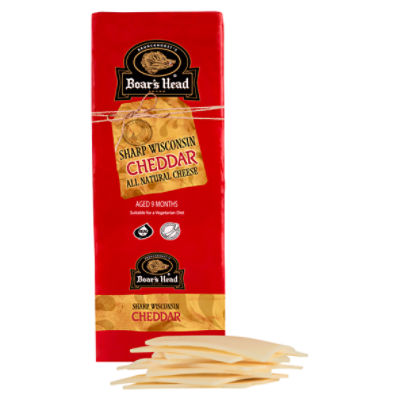 Boar's Head Red Wax White Cheddar Cheese