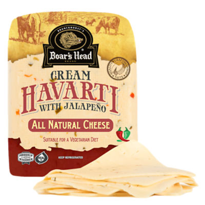 Boar's Head Cream Havarti Cheese with Jalapeño