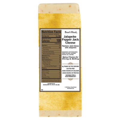 Boar's Head Jalapeño Pepper Jack Cheese