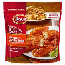 Tyson Buffalo Style, Chicken Strips, 25 Ounce