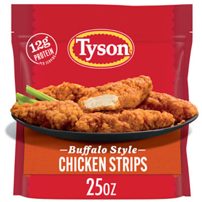 Tyson Frozen Buffalo Style Chicken Strips, 25 oz