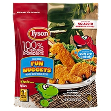 Tyson Fully Cooked Frozen Fun Chicken Nuggets, 29 oz