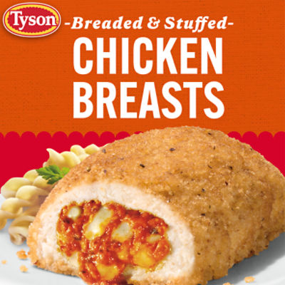 Tyson Frozen Stuffed Chicken Breasts Chicken Parmesan, 2 count