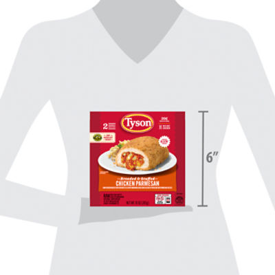 Tyson Frozen Stuffed Chicken Breasts Chicken Parmesan, 2 count
