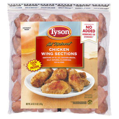 Tyson® Chicken Wing Sections, 4 lb. (Frozen)