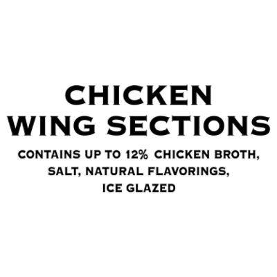 Great Value All Natural Chicken Wing Sections, 4 lb (Frozen)