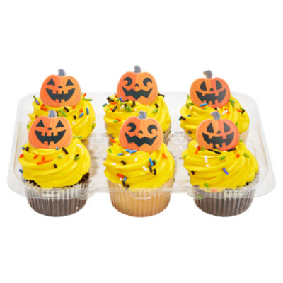 6 Pack Holiday Cupcakes