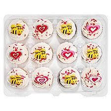 12 Pack Holiday Cupcakes, 20 Ounce
