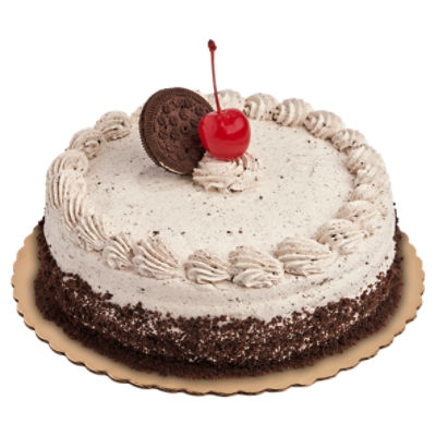 Store Made Single Layer Cake - Cookies And Cream