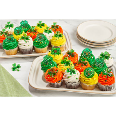 24 Pack Festive Cupcakes