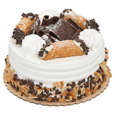 Store Made 7 Inch Cake - Cannoli Cream, 24 Ounce