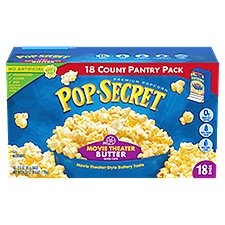 POP SECRET Movie Theater Butter, Premium Popcorn, 54 Ounce
