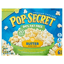 Pop Secret Butter Premium, Popcorn, 18 Ounce