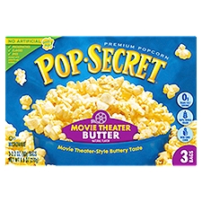 Pop-Secret Microwave Popcorn - Movie Theater Butter, 9.6 Ounce
