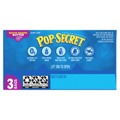 Pop Secret Movie Theater Butter Microwave Popcorn