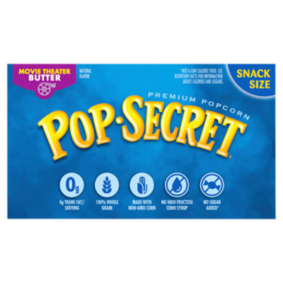 Pop Secret Movie Theater Butter Microwave Popcorn