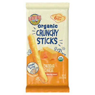 Earth's Best Organic Crunchy Sticks Cheese 0.56oz