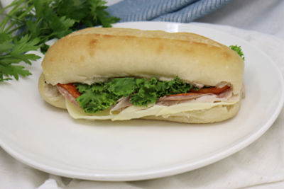 Fresh Made Italian 8in Sub Sandwich