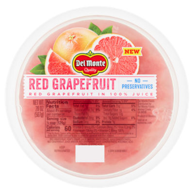 Del Monte 100 Juice, Red Grapefruit