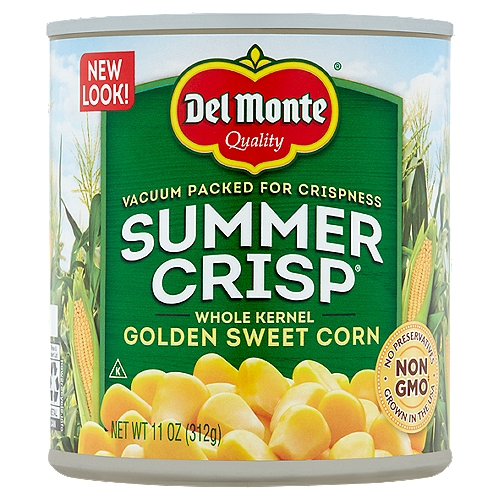 Del Monte Summer Crisp Whole Kernel Golden Sweet Corn, 11 oz