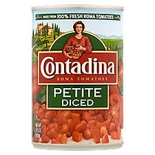 Contadina Petite Diced Roma Tomatoes, 14.5 oz, 14.5 Ounce