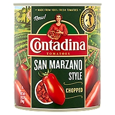 Contadina San Marzano Style Chopped Tomatoes, 28 oz