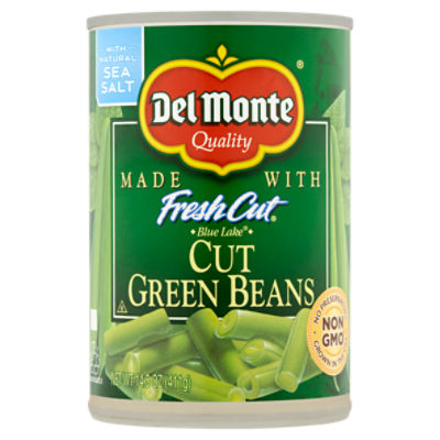 Del Monte Fresh Cut Blue Lake Cut Green Beans, 14.5 oz
