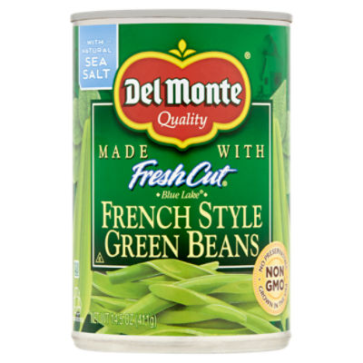 Del Monte Fresh Cut French Style Green Beans, 14.5 oz, 14.5 Ounce