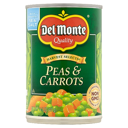 Del Monte Harvest Selects Peas & Carrots, 14.5 oz